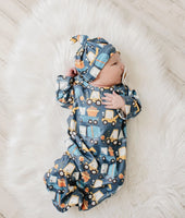 Infant gown with hat - Truck