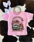 Kids I got a heart like a truck T-shirt