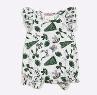 Go Team Baby Romper - Green