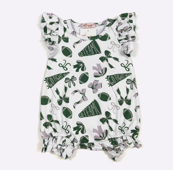 Go Team Baby Romper - Green