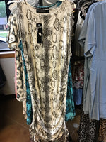 L&B Snakeskin Dress