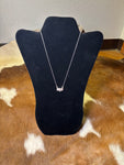 Wild Horse Bar-Sterling Silver Necklace