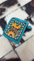 Small Turquoise American Darling Wallet