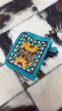 Small Turquoise American Darling Wallet