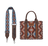 Wrangler Brown Aztec Crossbody