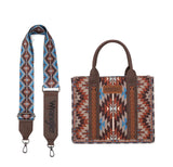 Wrangler Brown Aztec Crossbody