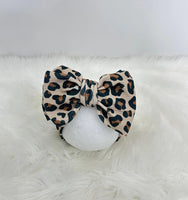 Waffle Headband With Bow