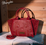 Red Wrangler Embroidered Crossbody