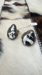 Ring-White Buffalo-Teardrop