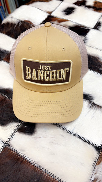 Tan Just Ranchin’ Hat Dale Brisby
