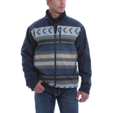 Cinch Navy and Yellow Aztec Men’s Jacket