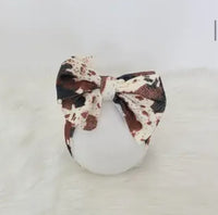 Waffle Headband With Bow