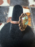 #8 Turquoise Copper Ring