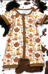 Cowboy and Cactus Onesie