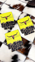 Yellow Longhorn Koozie