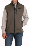 Cinch Mens Concealed Carry Black/Brown Vest