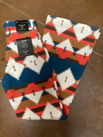 L&B Aztec High Rise Wide Leg Pants