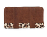 Wrangler Cheetah Wristlet Wallet