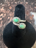 Mojave turquoise bypass ring