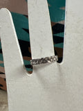 Ring- Stackable Eternity Braided