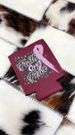 Faith over fear  Koozie