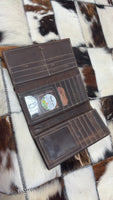 Boot Stitch Leather Wallet