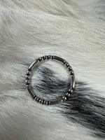 Ring- Stackable Bead and Bar