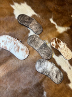Cowhide Glasses Case
