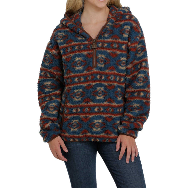 Cinch Aztec Sherpa Zip Up