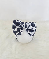 Waffle Headband With Bow