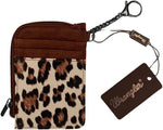Small Wrangler Cheetah Keychain Wallet