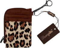 Small Wrangler Cheetah Keychain Wallet