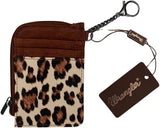 Small Wrangler Cheetah Keychain Wallet