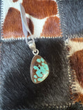 Number 8 turquoise Pendant