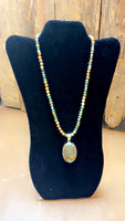 Turquoise and Sterling Silver Necklace