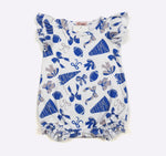 Go Team Baby Romper - Blue