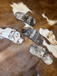 Cowhide Glasses Case