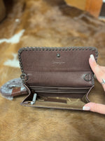 Wrangler Coconut Cowboy Small Crossbody/Wallet