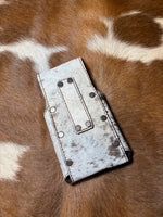 Cowhide Phone Holder