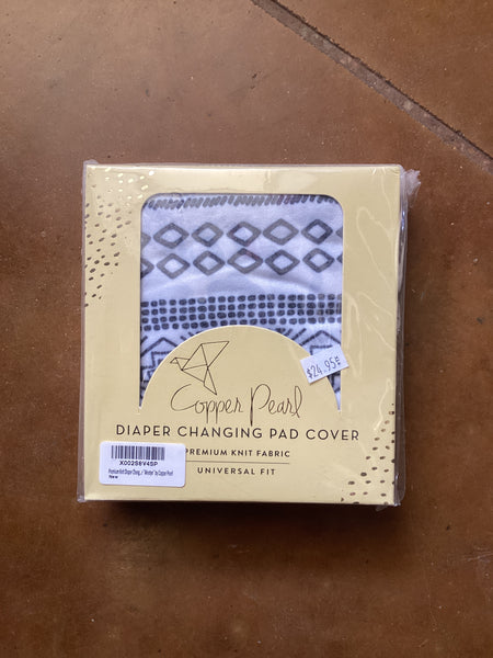 Copper Pearl Diaper Changing Pad Cover - Westyn