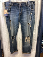 Silver Kenni Girlfriend Jeans