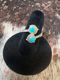 Mojave turquoise bypass ring
