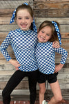 Kids Blue Pep Rally Mesh Top