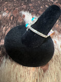 Mojave turquoise bypass ring