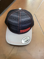 Gray/Red Rock & Roll Denim Hat