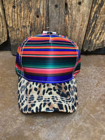 Leopard and Serape Hat