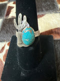 White Water Cactus Ring