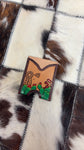 Cactus and Windmill Cardholder