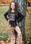 Kids Boots and Pumpkins Bellbottoms