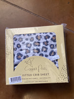 Copper Pearl Fitted Crib Sheet - Zara